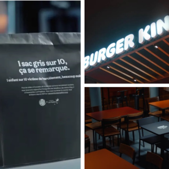 Burger king - campagne harcelement scolaire